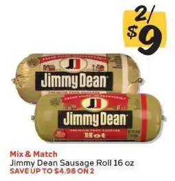 Winn Dixie Jimmy Dean Sausage Roll offer