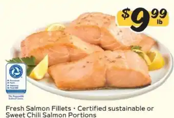 Winn Dixie Fresh Salmon Fillets offer