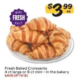Winn Dixie Fresh Baked Croissants offer