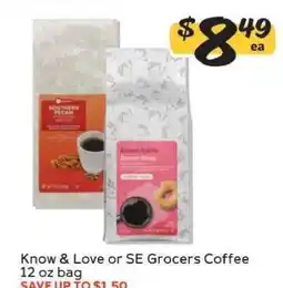 Winn Dixie Know & Love or SE Grocers Coffee offer