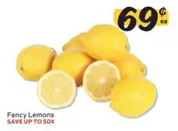 Winn Dixie Fancy Lemons offer