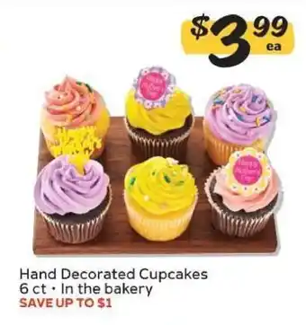 Winn Dixie Hand Decorated Cupcakes offer
