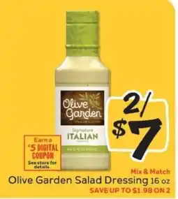 Winn Dixie Olive Garden Salad Dressing offer