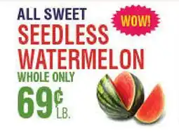 Circus Fruits ALL SWEET SEEDLESS WATERMELON offer