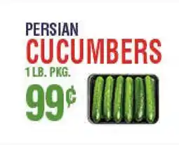 Circus Fruits PERSIAN CUCUMBERS offer