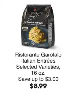 Bristol Farms Ristorante Garofalo Italian Entrées offer
