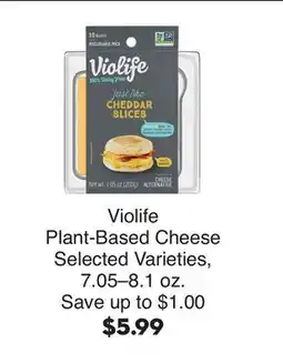 Bristol Farms Violife Plant-Based Cheese offer