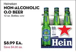 Bristol Farms Heineken NON-ALCOHOLIC O.O BEER offer
