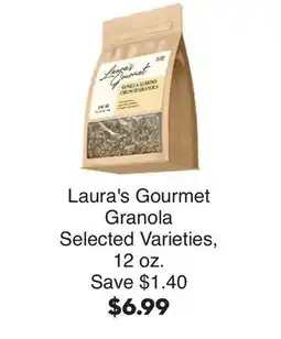 Bristol Farms Laura's Gourmet Granola offer