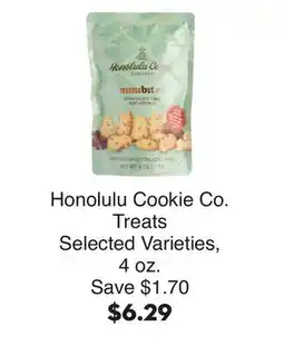 Bristol Farms Honolulu Cookie Co. Treats offer