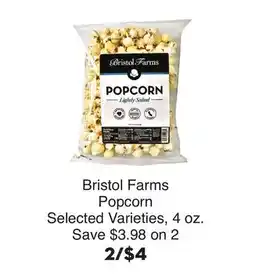 Bristol Farms Bristol Farms Popcorn offer