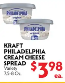 La Chiquita Food Market KRAFT PHILADELPHIA CREAM CHEESE SPREAD offer