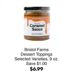Bristol Farms Bristol Farms Dessert Toppings offer