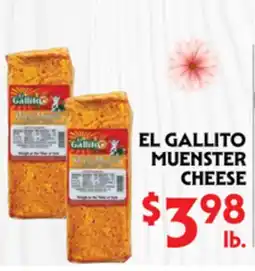 La Chiquita Food Market EL GALLITO MUENSTER CHEESE offer