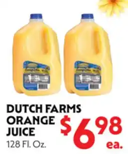 La Chiquita Food Market DUTCH FARMS ORANGE JUICE offer