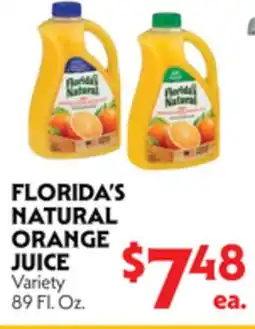 La Chiquita Food Market FLORIDA'S NATURAL ORANGE JUICE offer