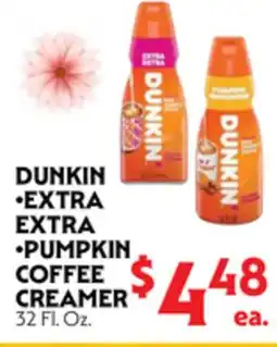 La Chiquita Food Market DUNKIN •EXTRA EXTRA •PUMPKIN COFFEE CREAMER offer