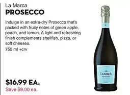 Bristol Farms La Marca PROSECCO offer