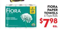 La Chiquita Food Market FIORA PAPER TOWELS offer
