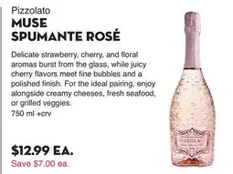 Bristol Farms Pizzolato MUSE SPUMANTE ROSÉ offer
