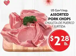 La Chiquita Food Market US Gov't Insp. ASSORTED PORK CHOPS offer