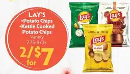 La Chiquita Food Market LAY'S Potato Chips Kettle Cooked Potato Chips offer