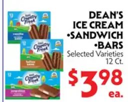 La Chiquita Food Market DEAN'S ICE CREAM • SANDWICH • BARS offer