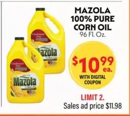 La Chiquita Food Market MAZOLA 100% PURE CORN OIL offer