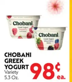 La Chiquita Food Market CHOBANI GREEK YOGURT offer