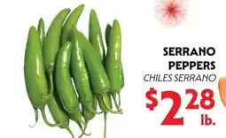 La Chiquita Food Market SERRANO PEPPERS offer