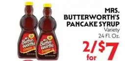 La Chiquita Food Market MRS. BUTTERWORTH'S PANCAKE SYRUP offer