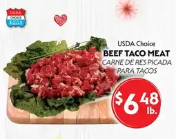 La Chiquita Food Market USDA Choice BEEF TACO MEAT offer