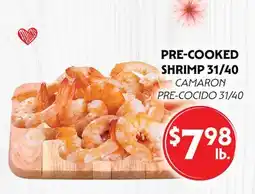 La Chiquita Food Market PRE-COOKED SHRIMP 31/40 offer