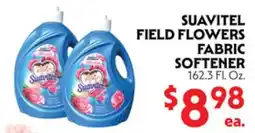 La Chiquita Food Market SUAVITEL FIELD FLOWERS FABRIC SOFTENER offer