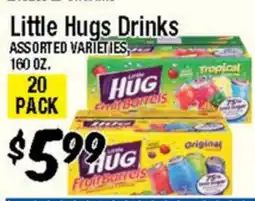 Western Beef Little Hugs Drinks offer