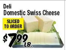 Western Beef Deli Domestic Swiss Cheese offer