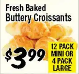 Western Beef Fresh Baked Buttery Croissants offer