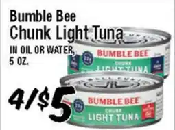 Western Beef Bumble Bee Chunk Light Tuna offer