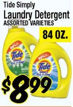 Western Beef Tide Simply Laundry Detergent offer