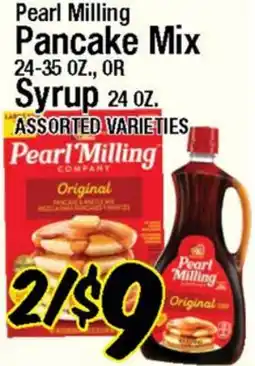 Western Beef Pearl Milling Pancake Mix 24-35 OZ., OR Syrup 24 OZ offer