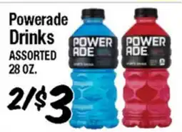 Western Beef Powerade Drinks offer