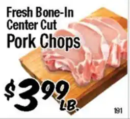 Western Beef Fresh Bone-In Center Cut Pork Chops offer