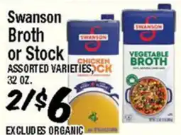 Western Beef Swanson Broth or Stock offer