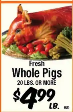Western Beef Fresh Whole Pigs offer