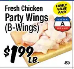 Western Beef Fresh Chicken Party Wings (B-Wings) offer