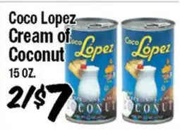 Western Beef Coco Lopez Cream of Coconut offer