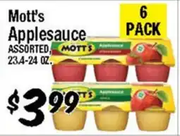 Western Beef Mott's Applesauce offer