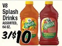 Western Beef V8 Splash Drinks offer