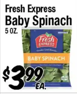 Western Beef Fresh Express Baby Spinach offer