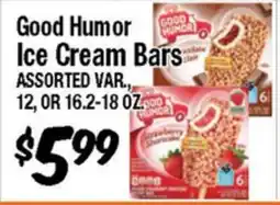 Western Beef Good Humor Ice Cream Bars offer